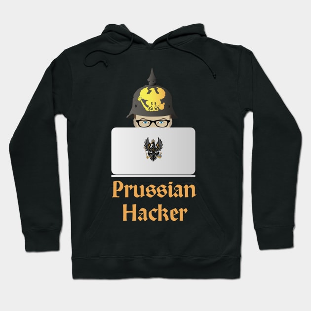 Prussian Russian Hacker Pun Hoodie by NorseTech